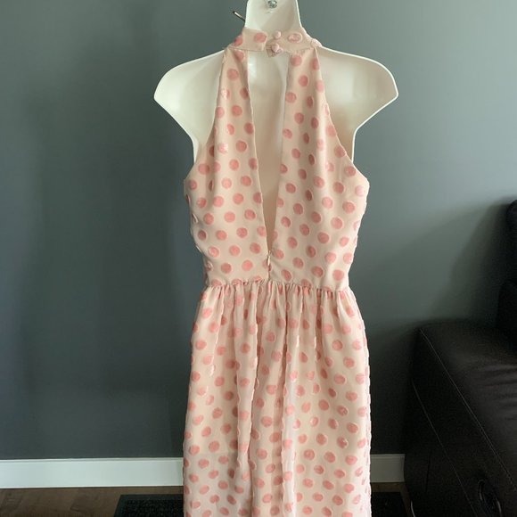Arc And Co Polka Dot Midi dress - Picture 2 of 3